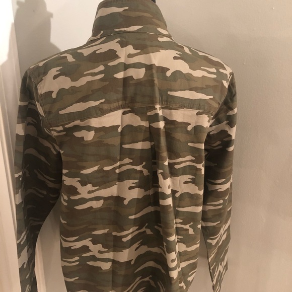 NWT Woman camouflage utility jacket size L! - Picture 2 of 6